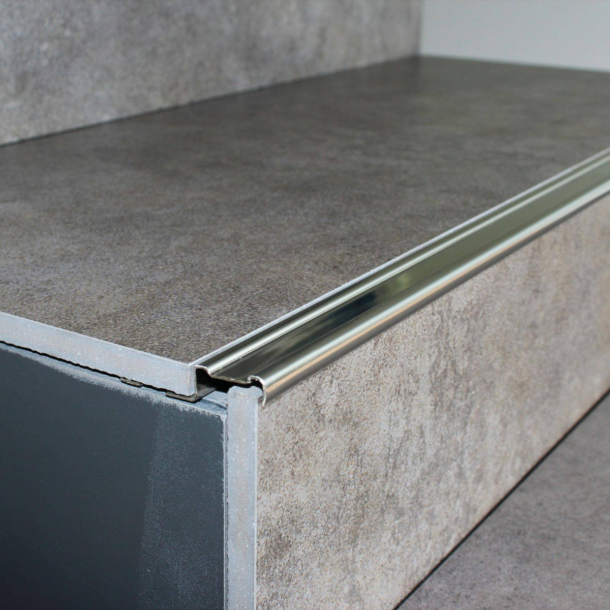 DURAL Profilé pour marches d'escalier pour garniture 13 mm DIAMONDSTEP acier inoxydable (V2A/304) naturel 11mm 250cm