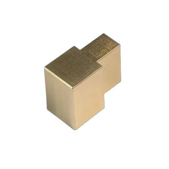 DURAL Angle intérieur et extérieur DURAPLUS laiton brillant avec film de protection 9mm