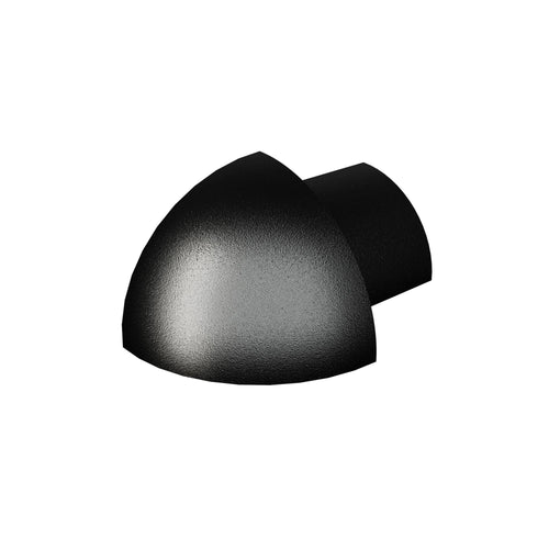Außenecke DURONDELL Aluminium pulverbeschichtet schwarz matt 20mm