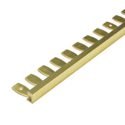 Winkelprofil zum Biegen Z-Flex DUROSOL 5MIL Messing natur 12,5mm 250cm