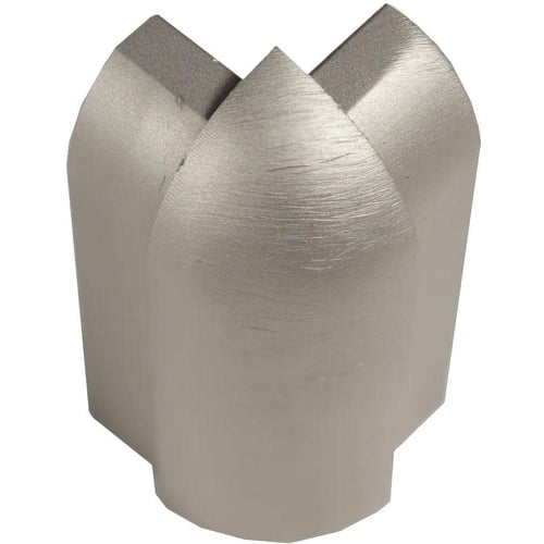 Außenecke DURASTEP DP Aluminium titan Feinschliff 11mm