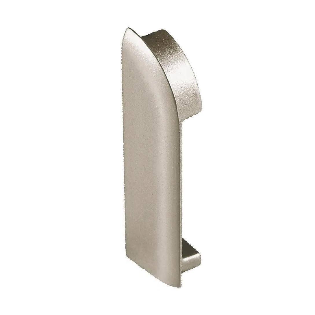 DURAL eindkap links DURASTEP DP aluminium titanium fijnslijping 13,5mm