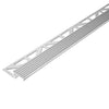 DURAL Profilé pour marches d'escalier DURASTEP SOLID Aluminium naturel 9mm 300cm