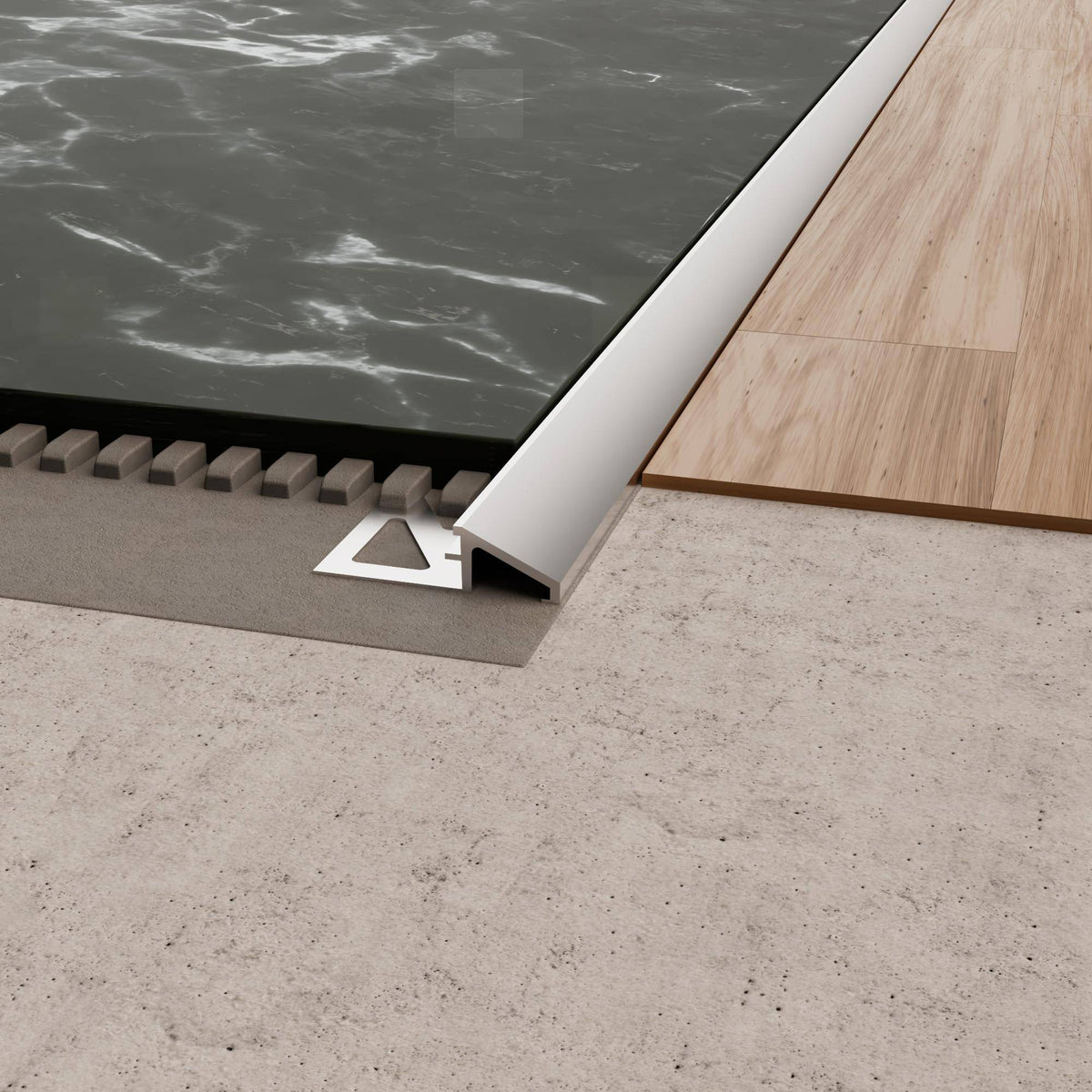 Profilé de compensation DURAL DURATRANS TR aluminium naturel 12,5mm 250cm