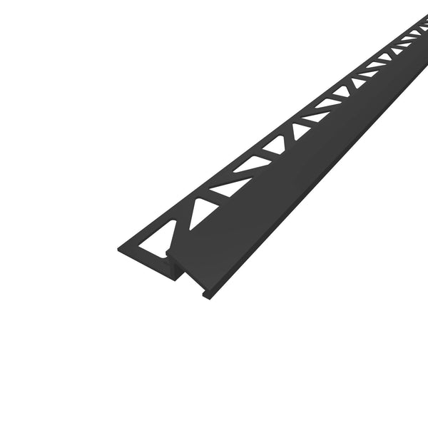 Profilé de compensation DURAL DURATRANS TR aluminium époxy noir mat RAL 9011 10mm 250cm