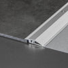 Anpassungsprofil DUOFLOOR LVT FINISH Aluminium eloxiert silber 3,5mm 100cm