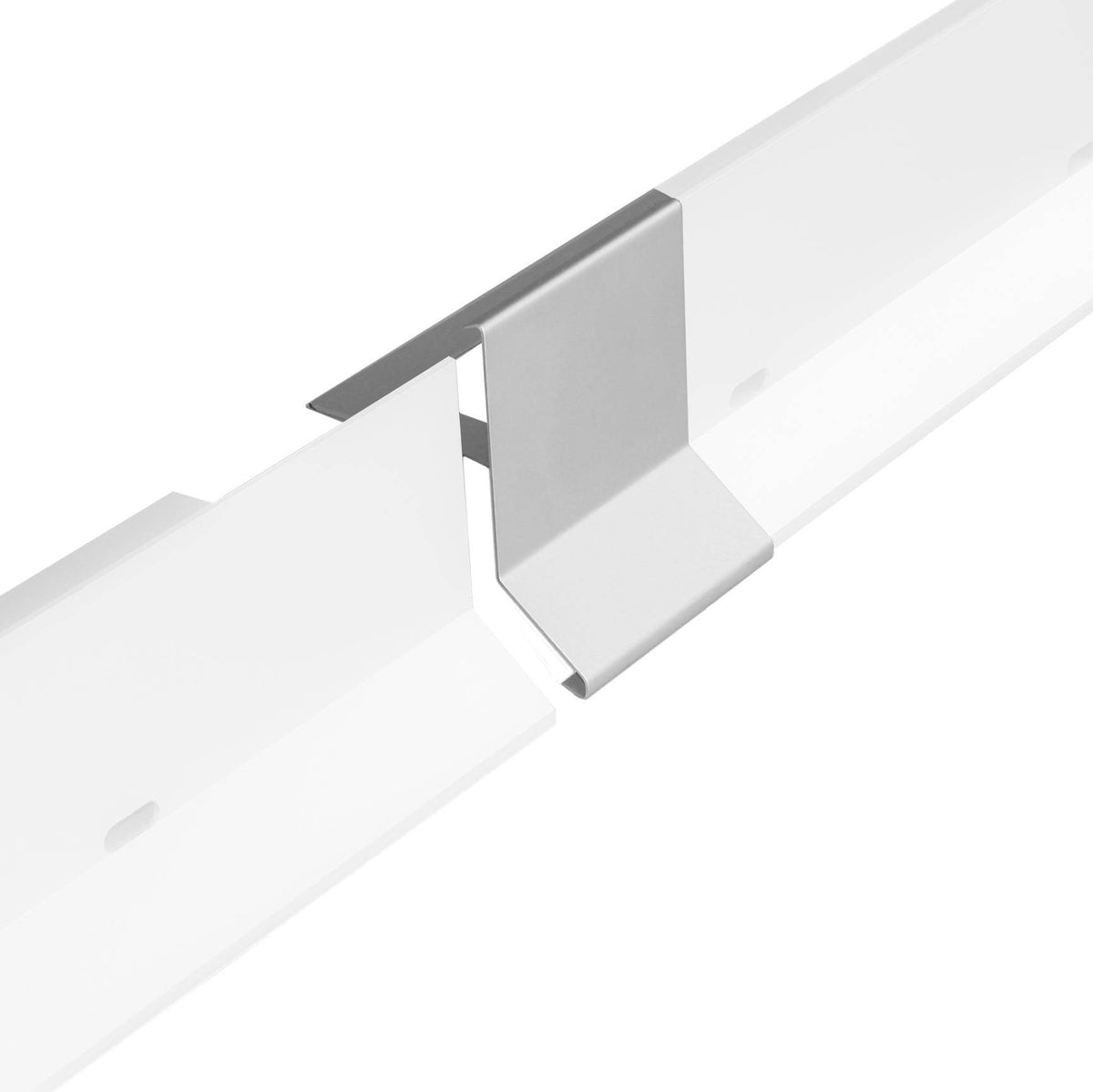 DURAL connector DURABAL BL aluminium geanodiseerd zilver 125mm