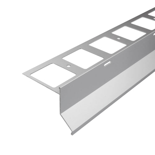 Balkonwinkelprofil DURABAL BT 11 Aluminium eloxiert silber 11+36+25mm 300cm
