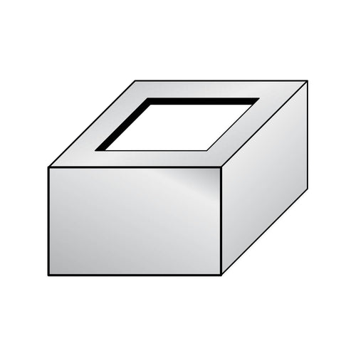 Eckstück DURABAL BW Edelstahl (V2A/304) silber natur 55mm 300cm