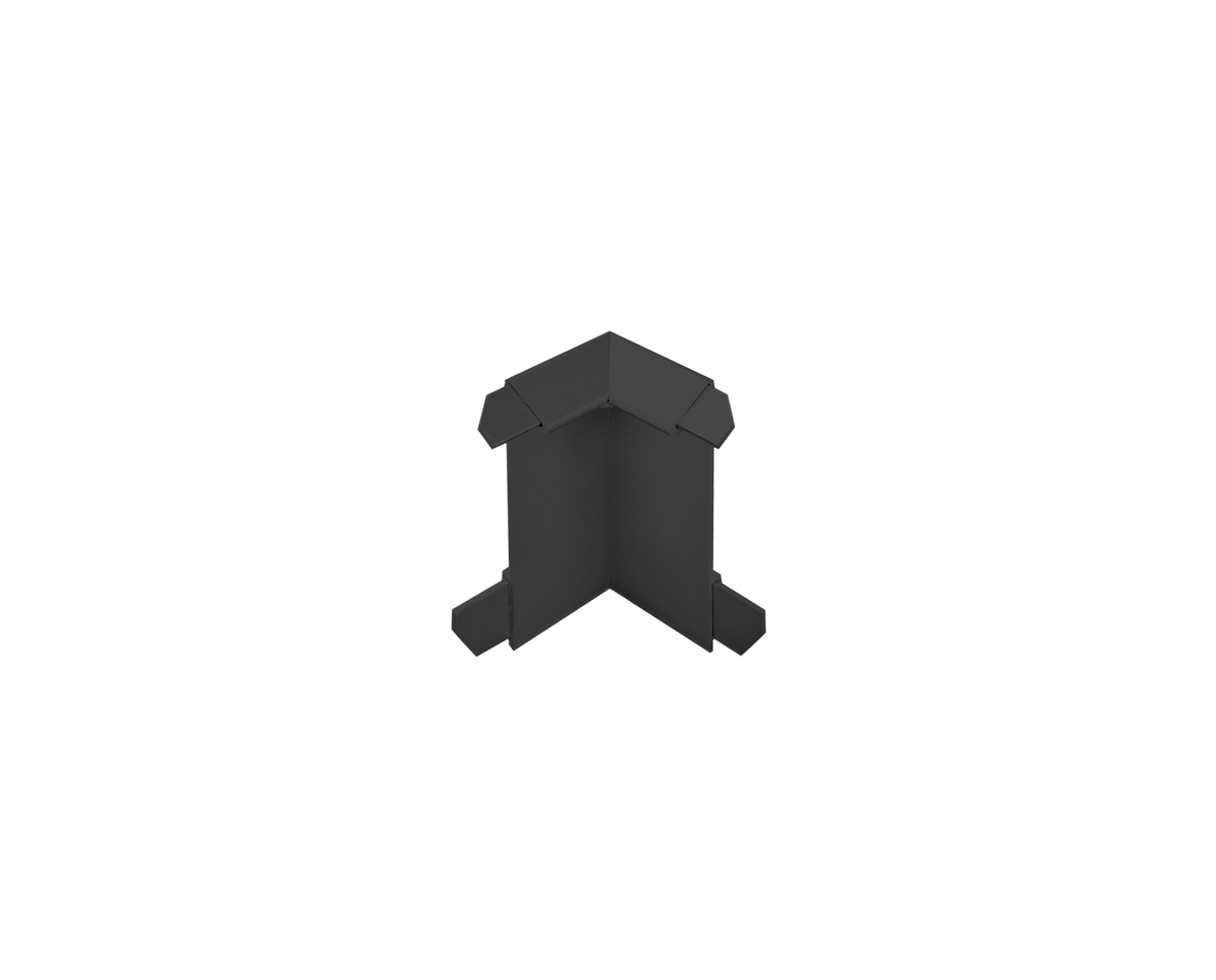 Cornière de balcon DURAL non percée DURABAL BK aluminium thermolaqué anthracite RAL 7016 13mm 300cm