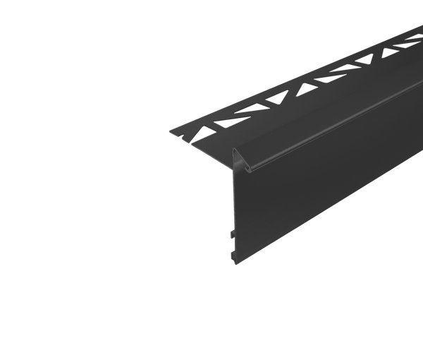 Cornière de balcon DURAL non percée DURABAL BK Aluminium thermolaqué anthracite RAL 7016 11mm 300cm