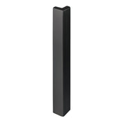 Außenecke DURABAL BO Aluminium pulverbeschichtet anthrazit RAL 7016 100mm 8mm