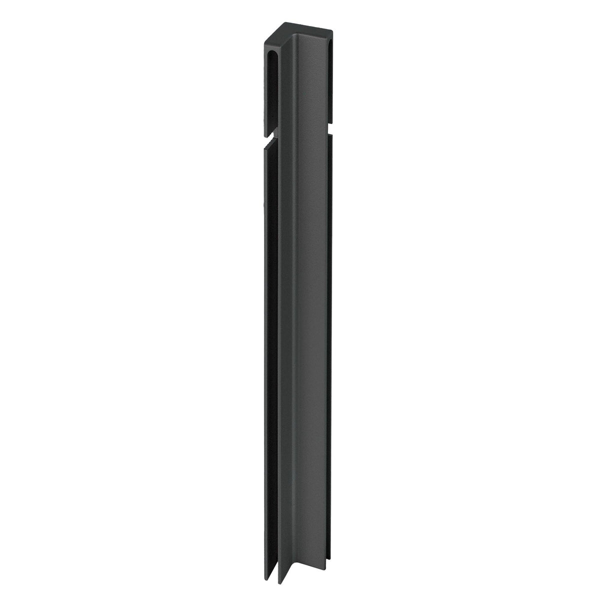 Innenecke DURABAL BO Aluminium pulverbeschichtet anthrazit RAL 7016 100mm 12mm