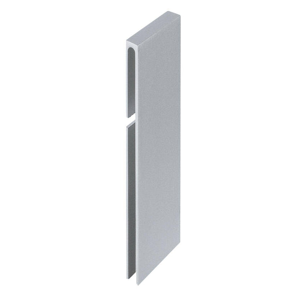 Angle intérieur DURAL DURABAL BO aluminium anodisé argent 60mm 18mm