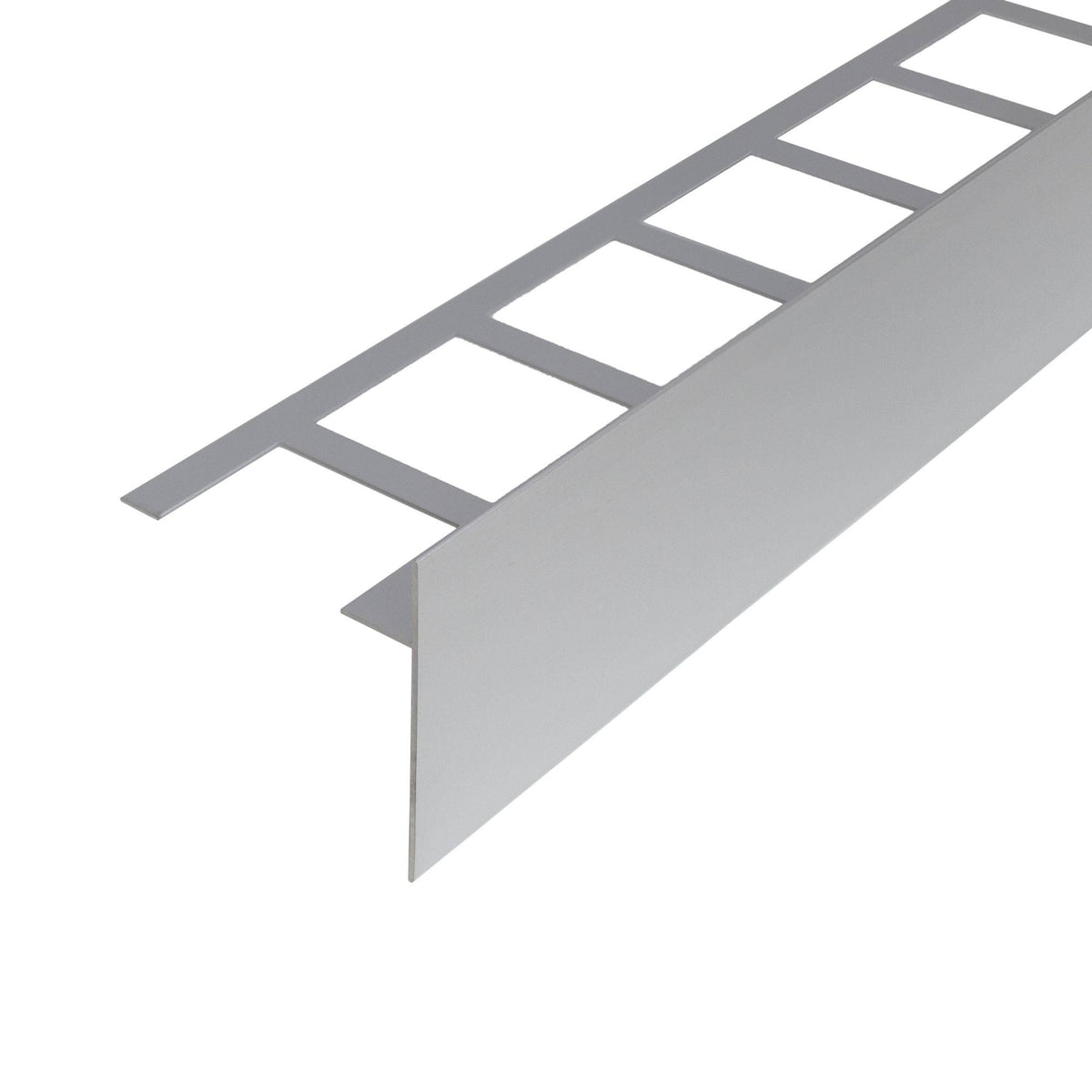 Balkonwinkelprofil DURABAL BO Aluminium eloxiert silber 80mm 300cm