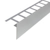 Balkonwinkelprofil DURABAL BO Aluminium eloxiert silber 100mm 300cm