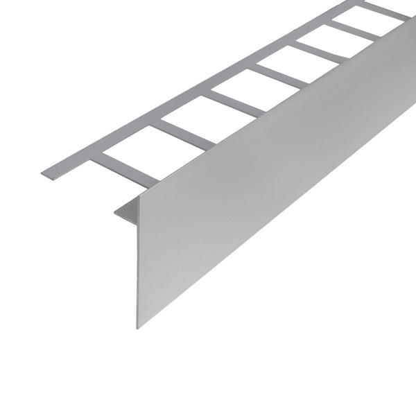 Balkonwinkelprofil DURABAL BO Aluminium eloxiert silber 100mm 300cm