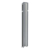 DURAL binnenhoek DURABAL BO aluminium geanodiseerd zilver 100mm 12mm