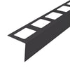 DURAL balcony angle profile DURABAL BW aluminum powder-coated anthracite RAL 7016 95mm 300cm