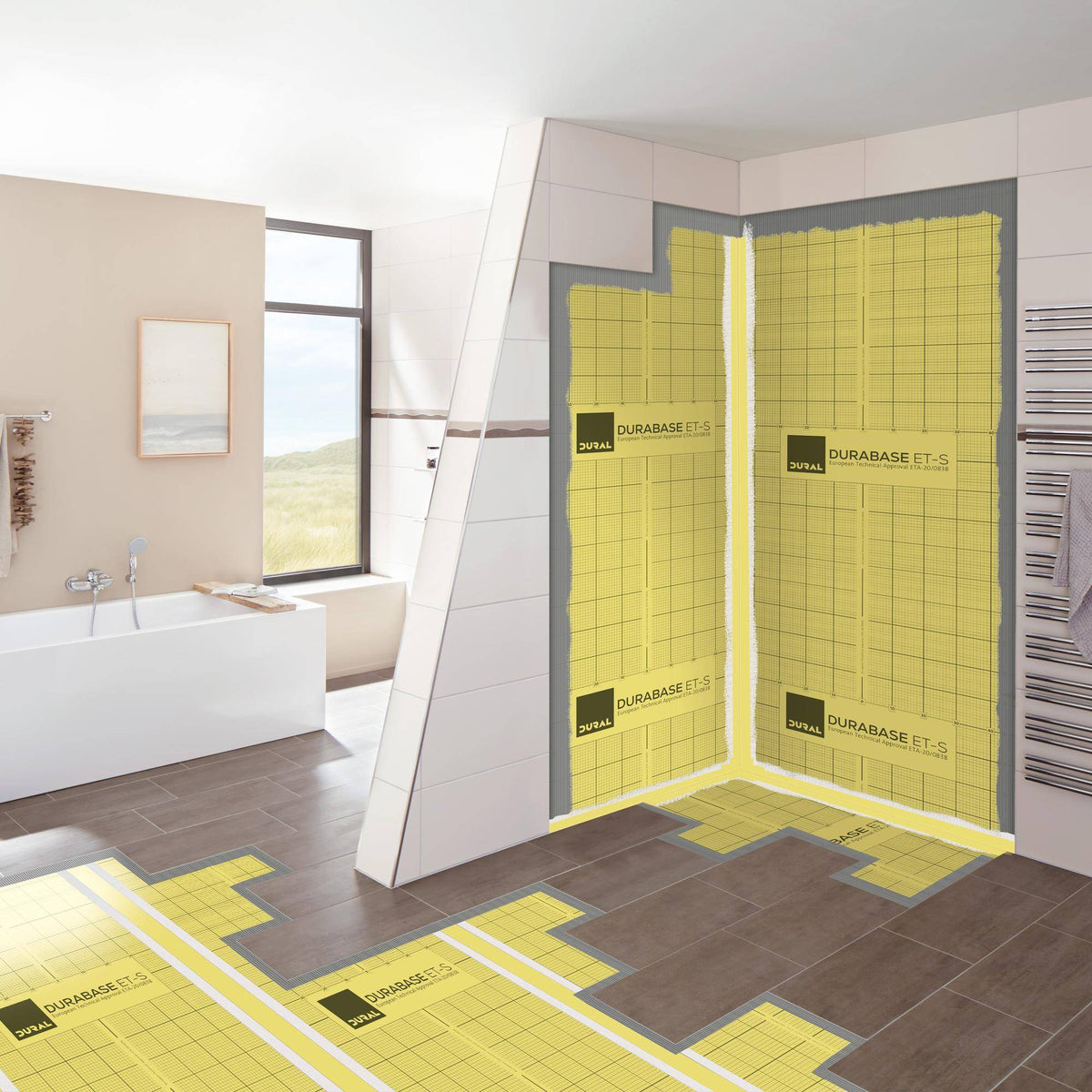 DURAL sealing membrane DURABASE ET-S yellow 30lfdm