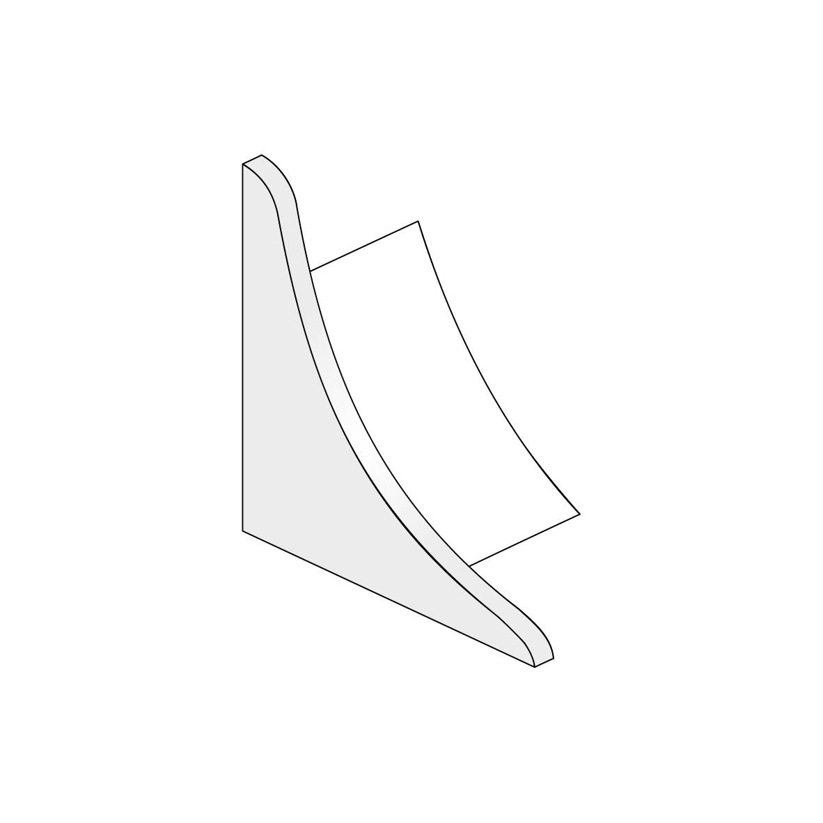 Embout DURAL DURACOVE ZK PVC blanc 100,3mm