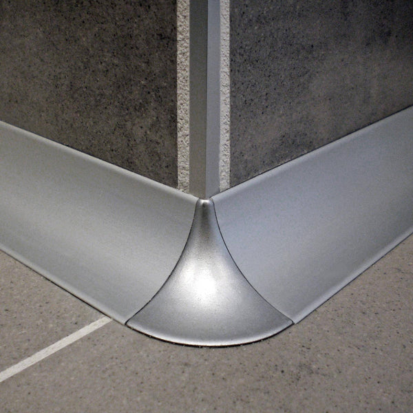 Außenecke DURACOVE HK Metalldruckguss eloxiert silber 28mm