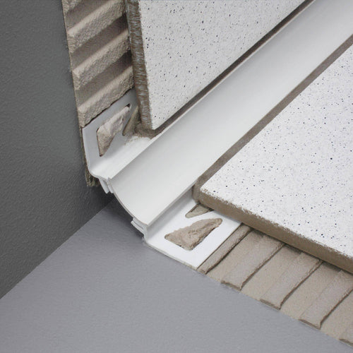 Sanitärprofil DURACOVE DB PVC weiß 9mm 250cm