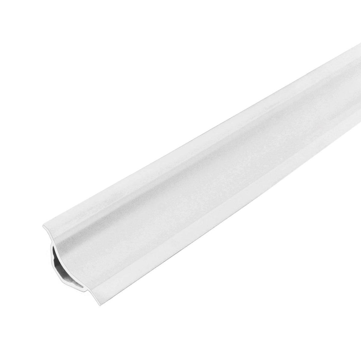 Profilé sanitaire DURAL DURACOVE TW PVC blanc 38,5mm 183cm
