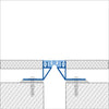 Dehn- und Bewegungsfugenprofil DURAFLEX BP Aluminium 35mm 300cm