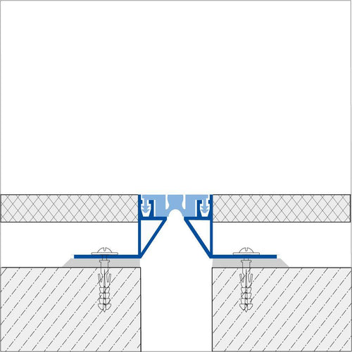 Dehn- und Bewegungsfugenprofil DURAFLEX BP Aluminium 35mm 300cm
