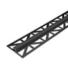 Dehn- und Bewegungsfugenprofil breite gelochte Schenkel DURAFLEX PVC PVC schwarz 15mm 250cm
