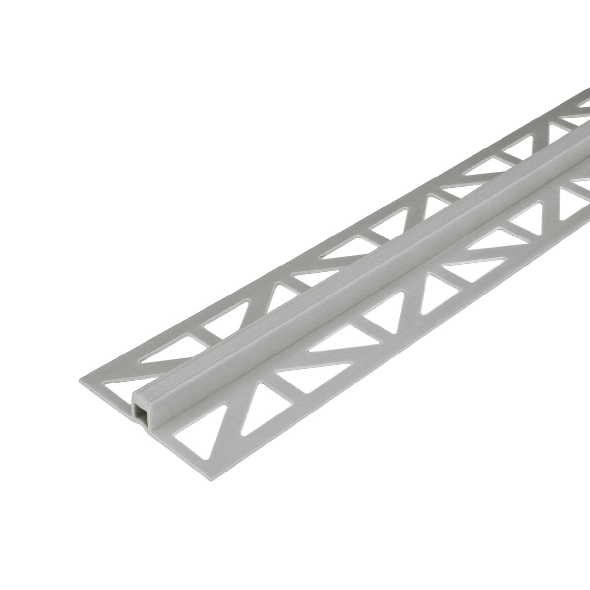 Profilé de joint de dilatation et de mouvement DURAL branches larges perforées DURAFLEX PVC PVC gris 15mm 250cm