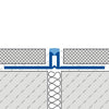 DURAL expansion and movement joint profile DURAFLEX PVC PVC grey 10mm 250cm
