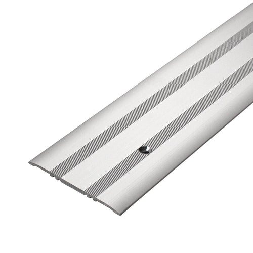 Profilé de recouvrement DURAL sans perçage DURAFLEX KA aluminium anodisé argent 3,5mm 250cm