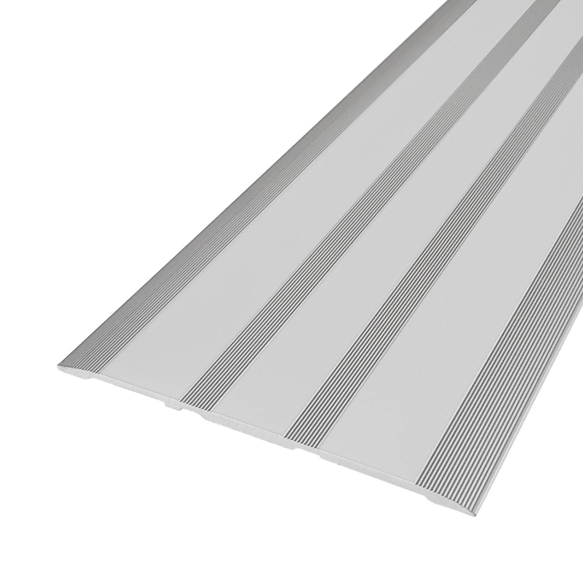 Abdeckprofil ohne Bohrung DURAFLEX KA Aluminium natur silber 4mm 250cm