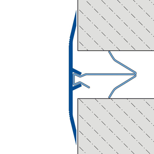 DURAL Profil de protection DURAFLEX KF aluminium anodisé argent 70mm 300cm