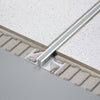 Profilé de joint de dilatation et de mouvement DURAL DURAFLEX METALL aluminium gris 8mm 250cm