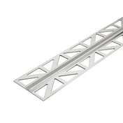 Dehn- und Bewegungsfugenprofil DURAFLEX METALL Aluminium grau 25mm 250cm