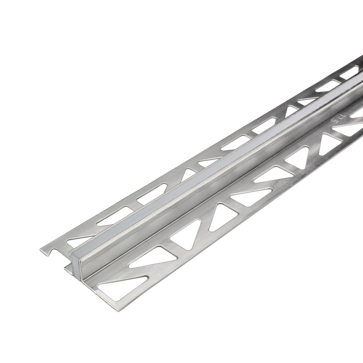 DURAL dilatatie- en bewegingsvoegprofiel DURAFLEX METALL RVS (V2A/304) grijs 11mm 250cm