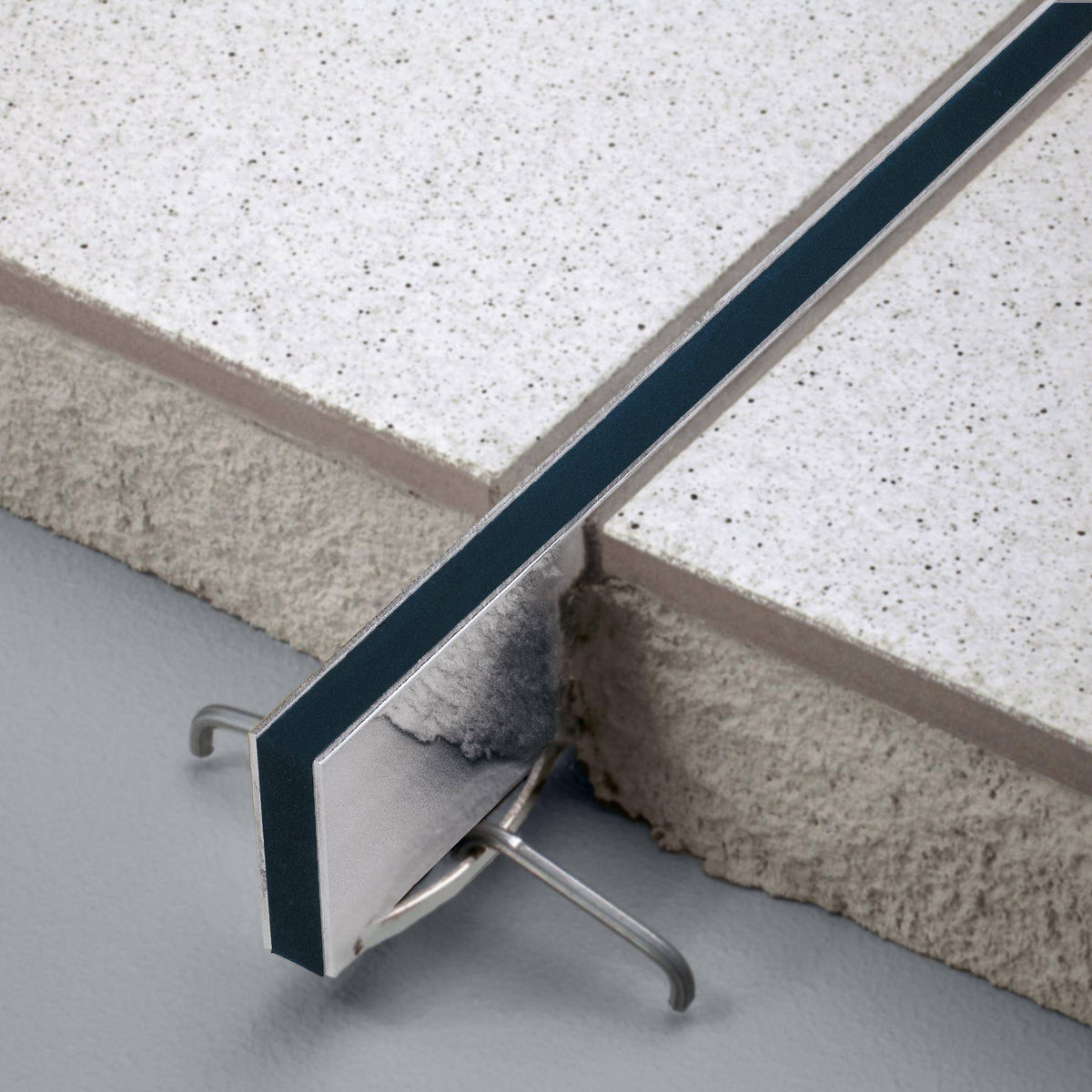 Dehn- und Bewegungsfugenprofil DURAFLEX TL Aluminium schwarz 40mm 250cm