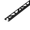 DURAL angle profile DUROSOL aluminium powder-coated black matt RAL 9011 6mm 300cm