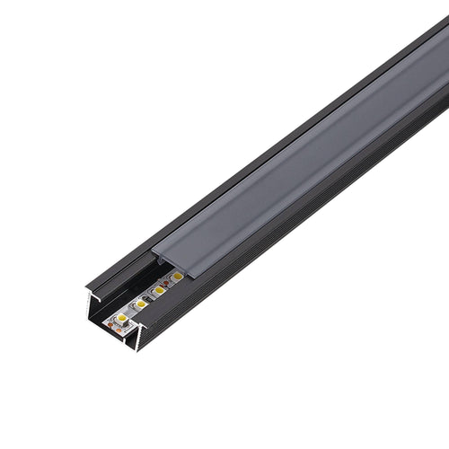 Abdeckung LED DURALIS LED schwarz 4mm 250cm