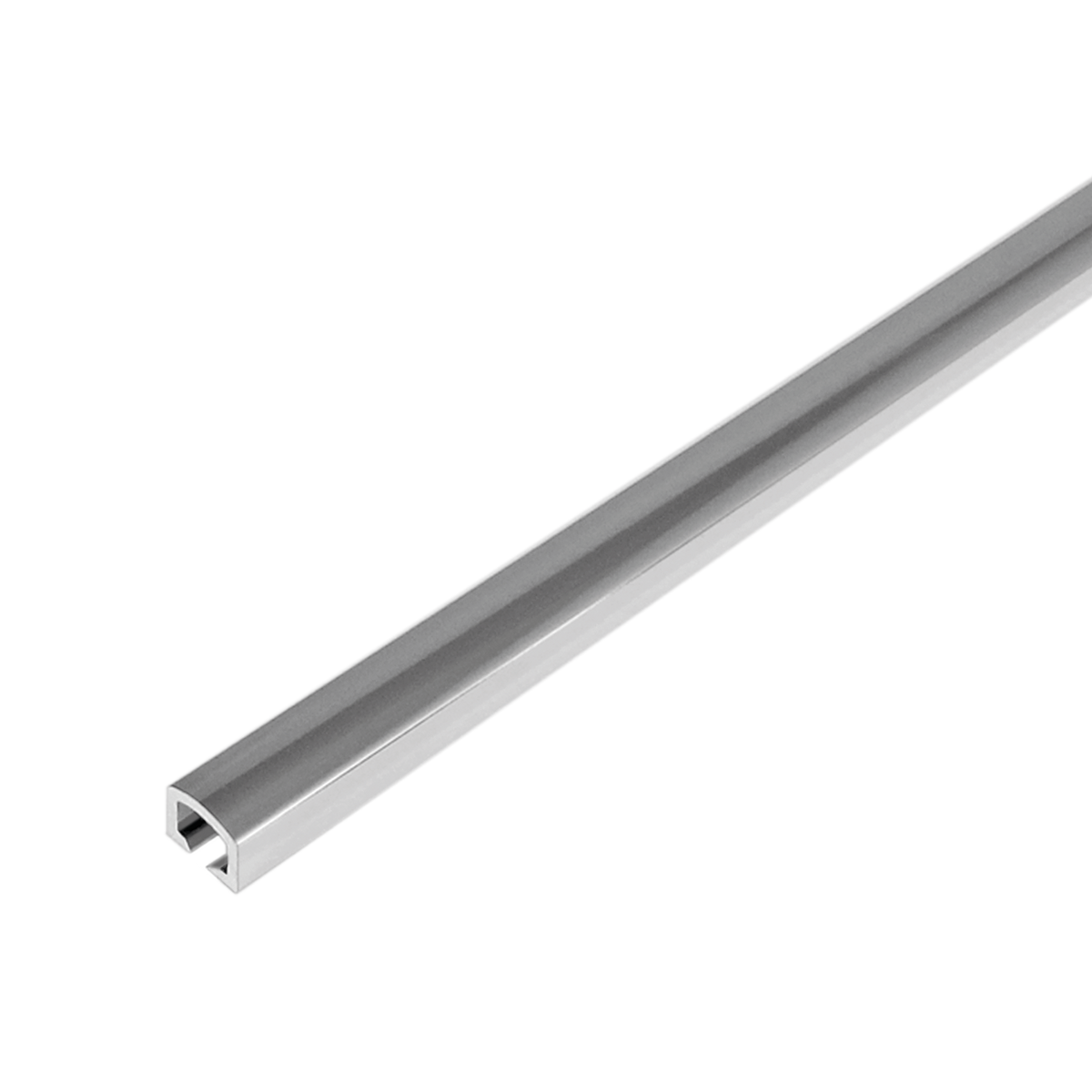 Listelliprofil DURALIS Aluminium hochglanzeloxiert silber 8mm 250cm