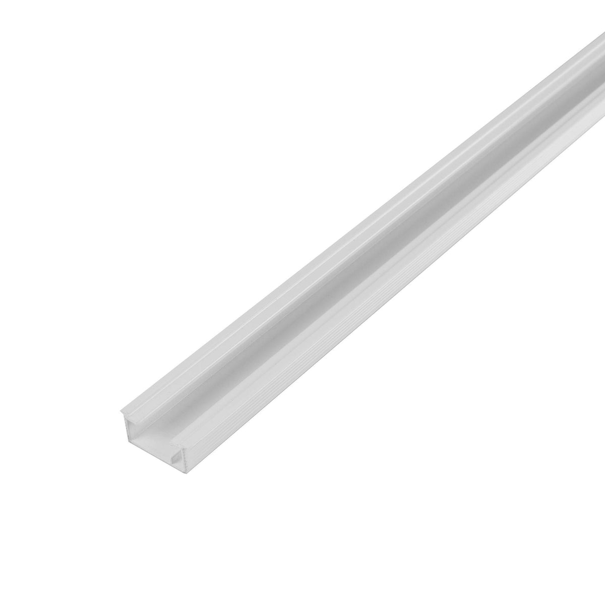 Listelliprofil DURALIS LED Aluminium pulverbeschichtet weiß 12,5mm 250cm