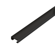 DURAL edge protection profile DURALIS aluminium powder-coated black matt 8mm 250cm