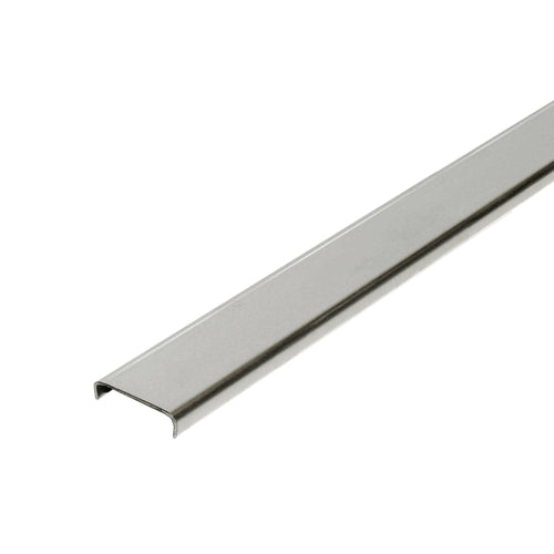 Listelliprofil DURALIS Edelstahl (V2A/304) poliert mit Schutzfolie 6mm 250cm