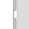 Listelliprofil DURALIS Edelstahl (V2A/304) gebürstet mit Schutzfolie 6mm 250cm