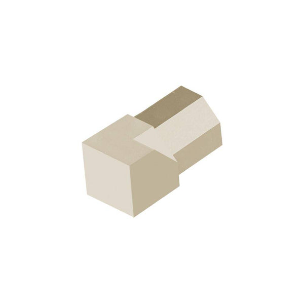 Innenecke DURAPLUS DIAMOND Metalldruckguss pulverbeschichtet sand RAL 0808005 10mm
