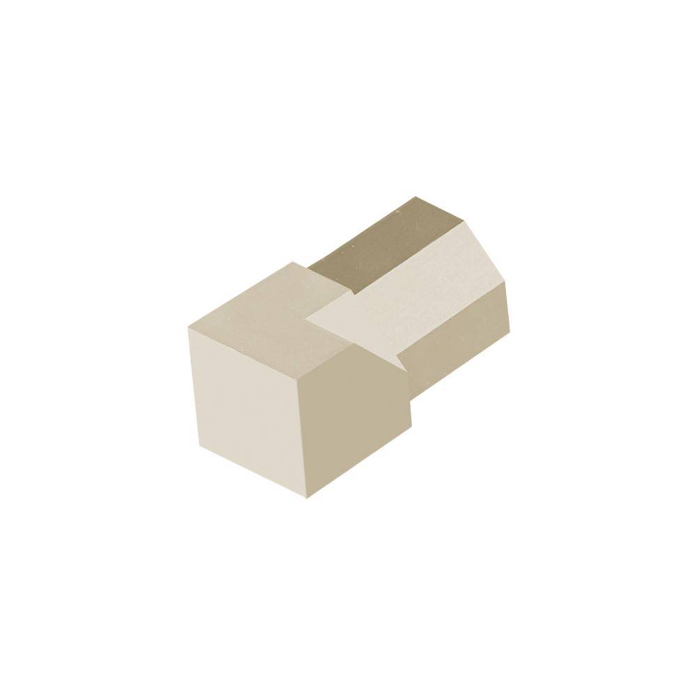 DURAL Angle intérieur DURAPLUS DIAMOND métal coulé sous pression revêtu par poudre sable RAL 0808005 11mm