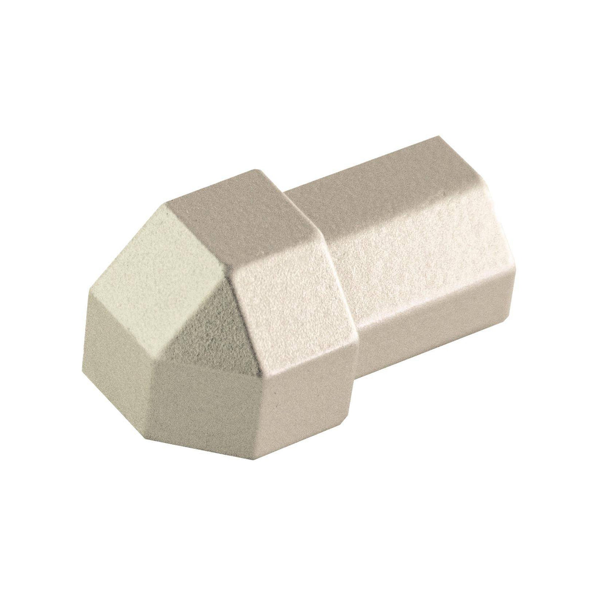 DURAL Angle extérieur DURAPLUS DIAMOND métal coulé sous pression revêtu par poudre sable RAL 0808005 9mm